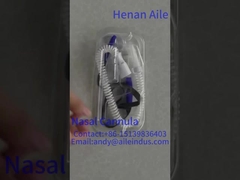 ¿Qué se debe tener en cuenta cuando se utiliza una cánula de oxígeno nasal?